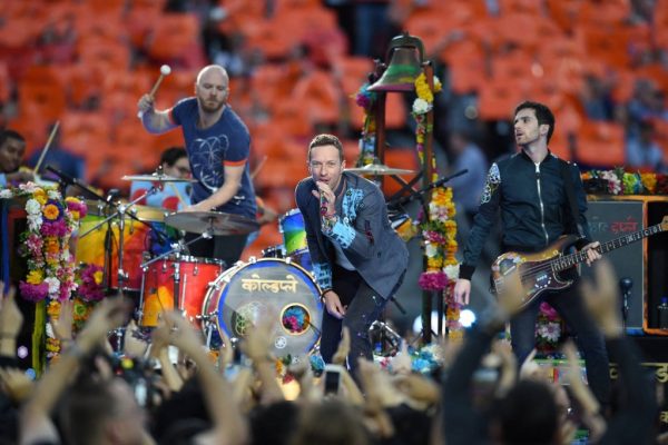 Grup Musik Coldplay (sumber: Timothy A. CLARY via AFP)